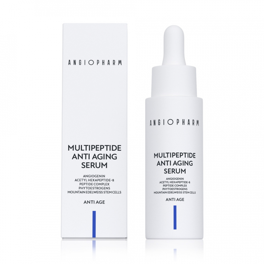 Angiopharm Мультипептидная омолаживающая сыворотка, 30 мл