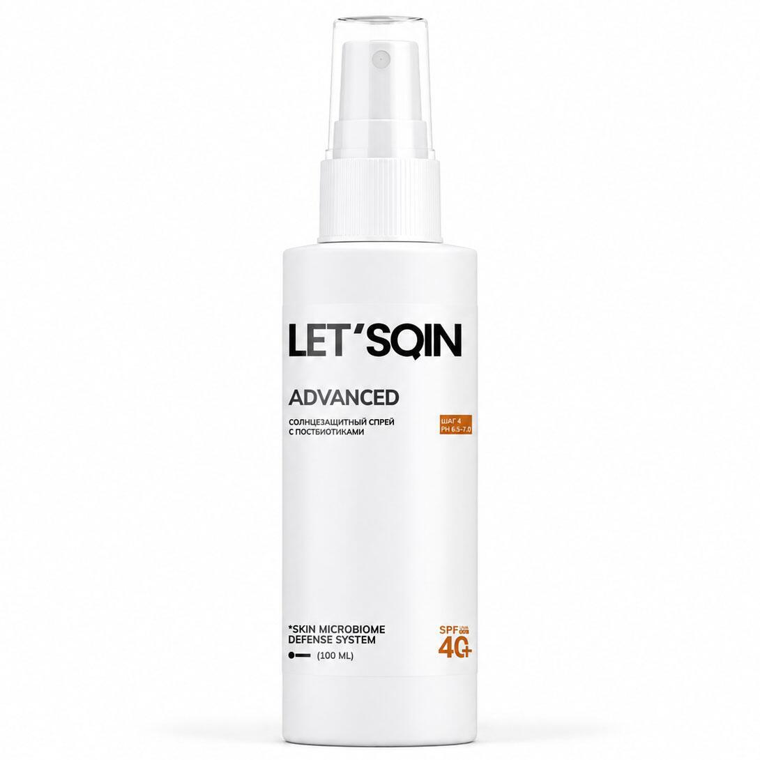 LETSQIN Солнцезащитный спрей SPF 40, 100 мл