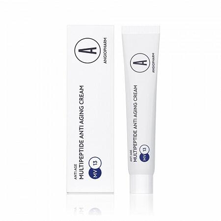 Angiopharm Мультипептидный омолаживающий крем, 7 мл