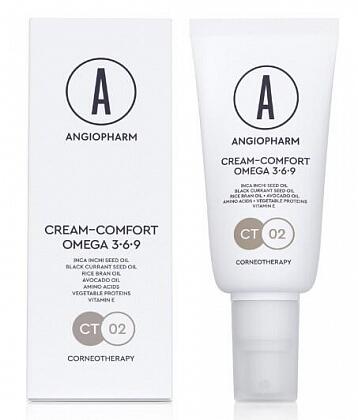 Angiopharm Крем-комфорт с комплексом омега 3-6-9, 50 мл