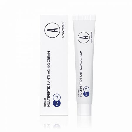 Angiopharm Мультипептидный омолаживающий крем, 7 мл
